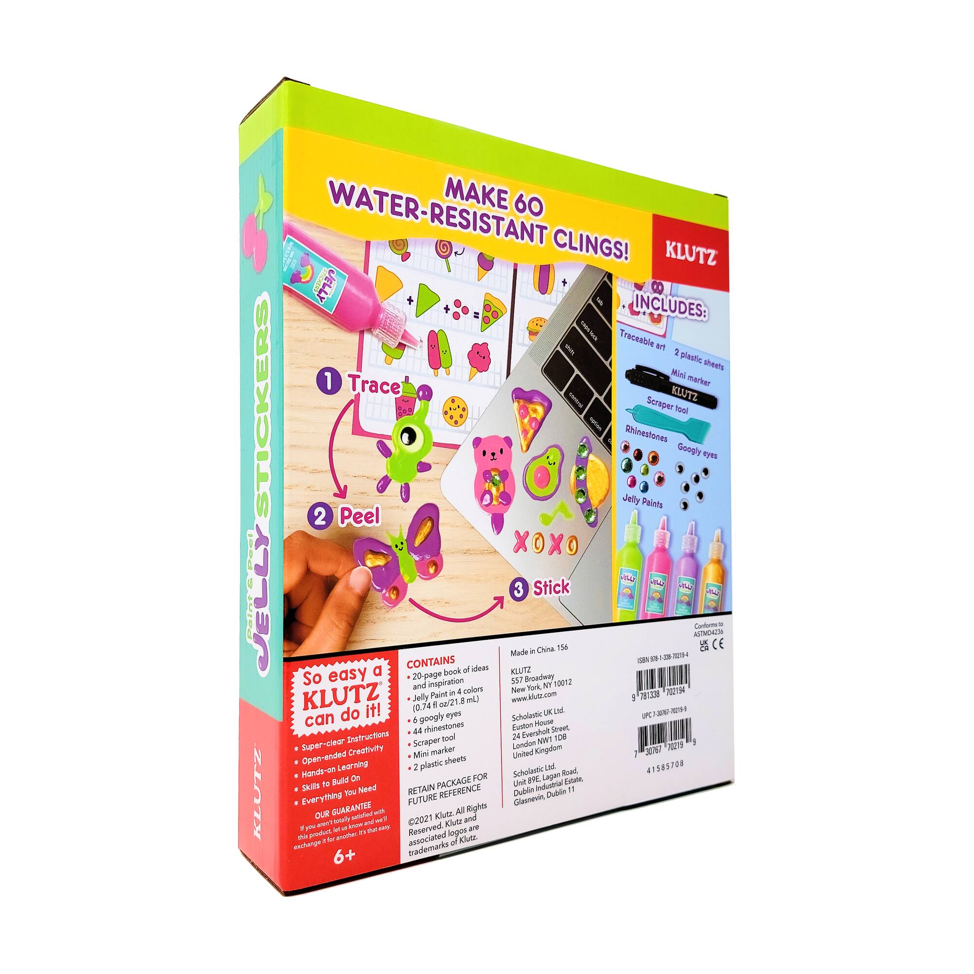 Paint & Peel Jelly Stickers